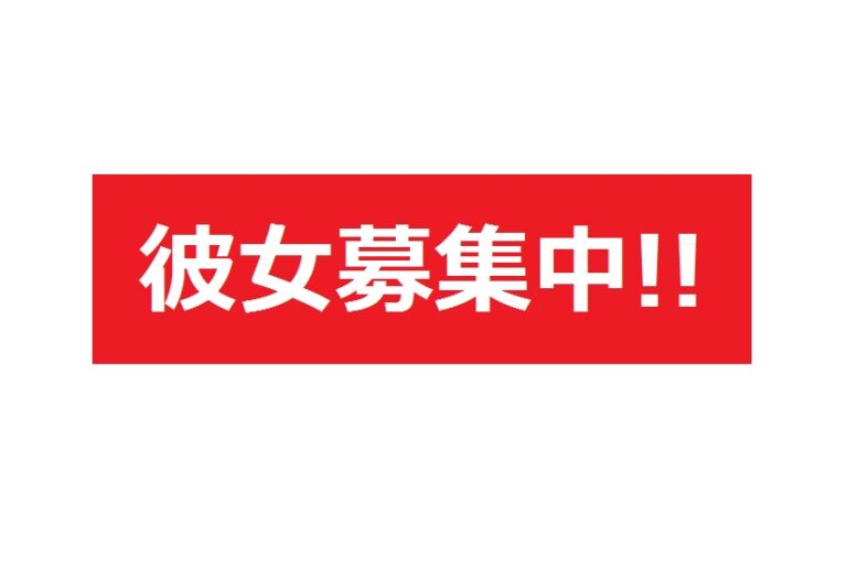 パートナー募集中（笑）
