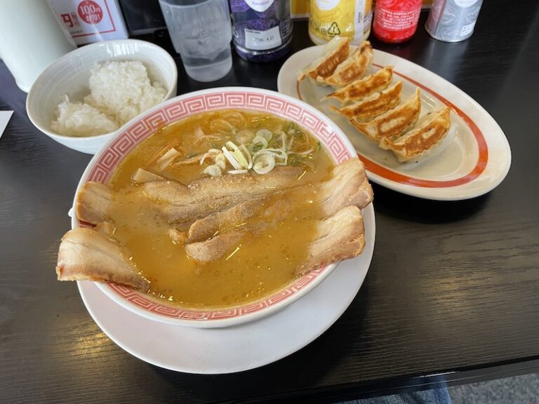 いつもの幸楽苑（笑）