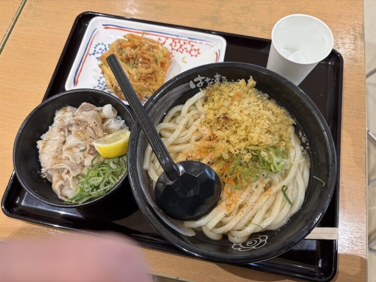 冷かけうどん