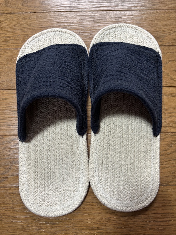 無印〜スリッパ
