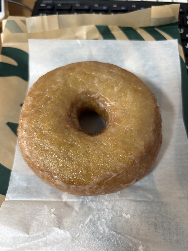 初めてのドーナツ